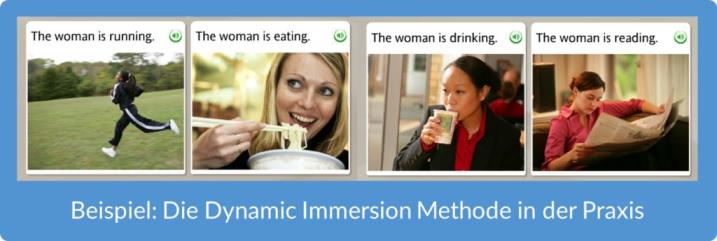 Rosetta Stone - Beispiel Dynamic Immersion Methode 