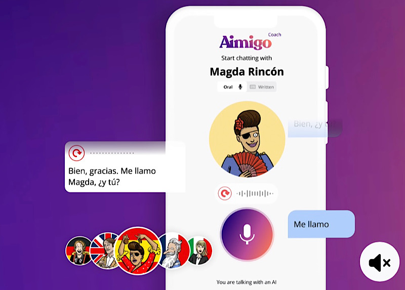Aimigo Chat Example