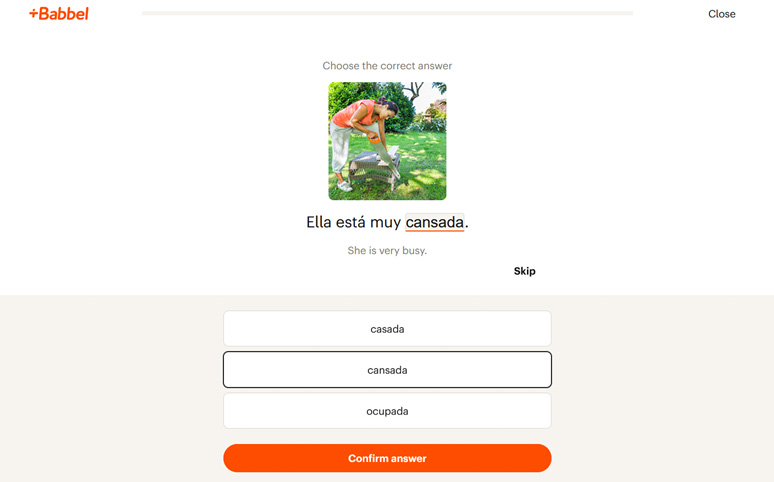 Babbel Example