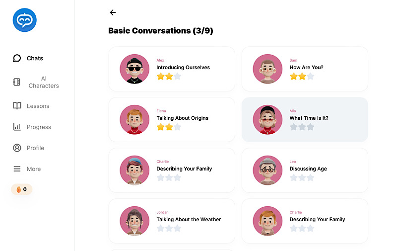 Langotalk Chat Overview