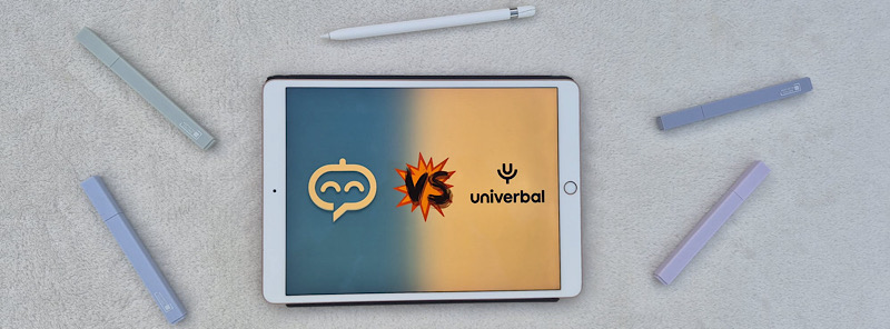 Langotalk vs. univerbal Cover