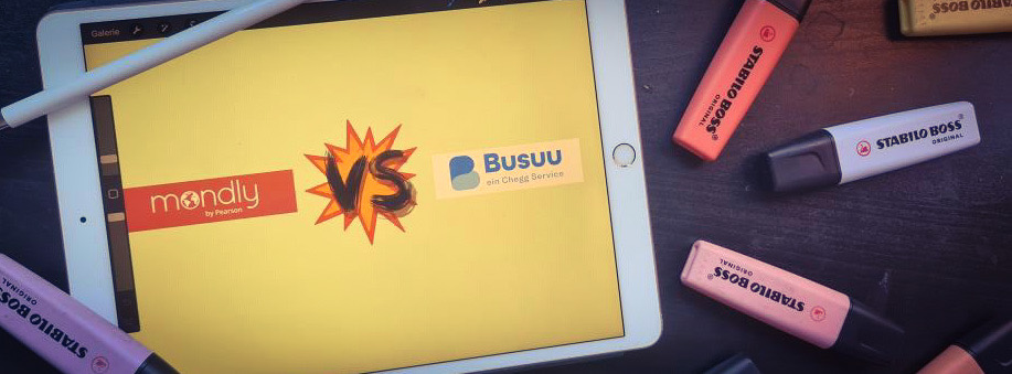 Mondly vs. Busuu Cover