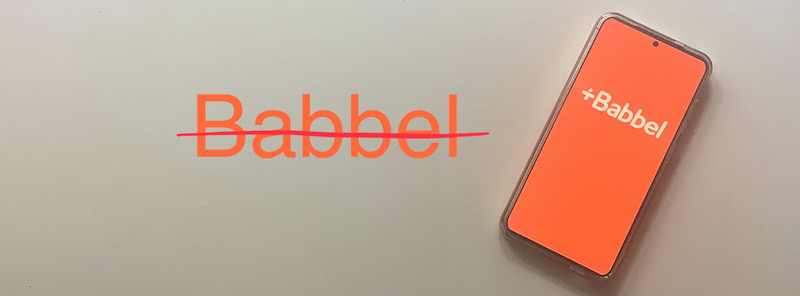 Babbel Cancellation Cover