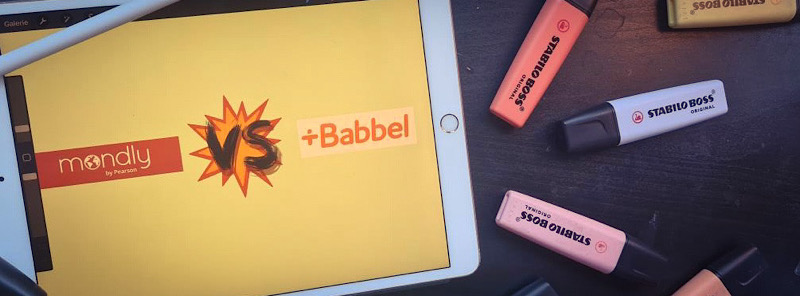 Mondly vs. Babbel Cover