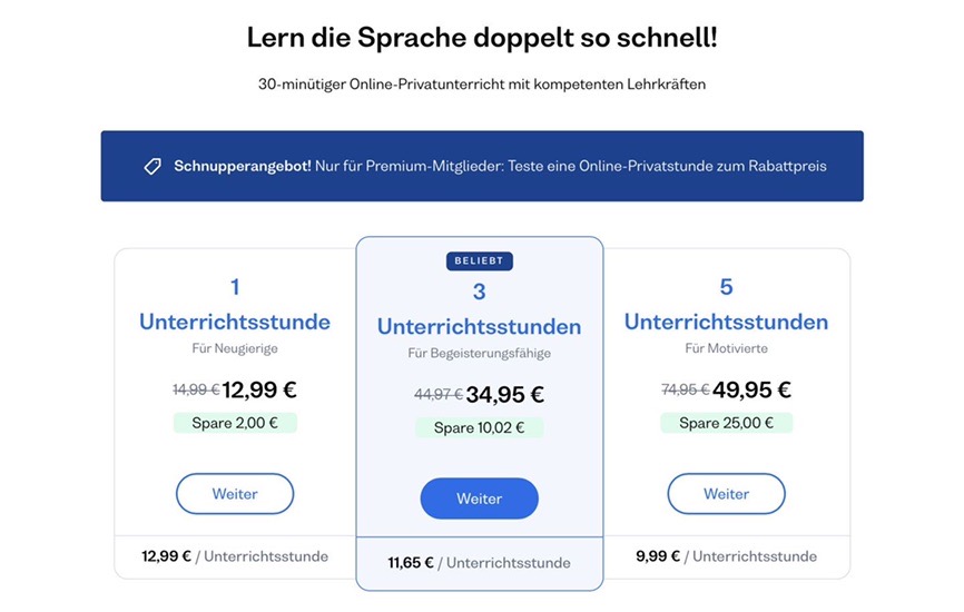 talkREAL-Blog-Busuu-Test-Unterricht Preisübersicht Busuu Unterricht