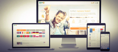Bildschirme mit Phase6 Vokabeltrainer