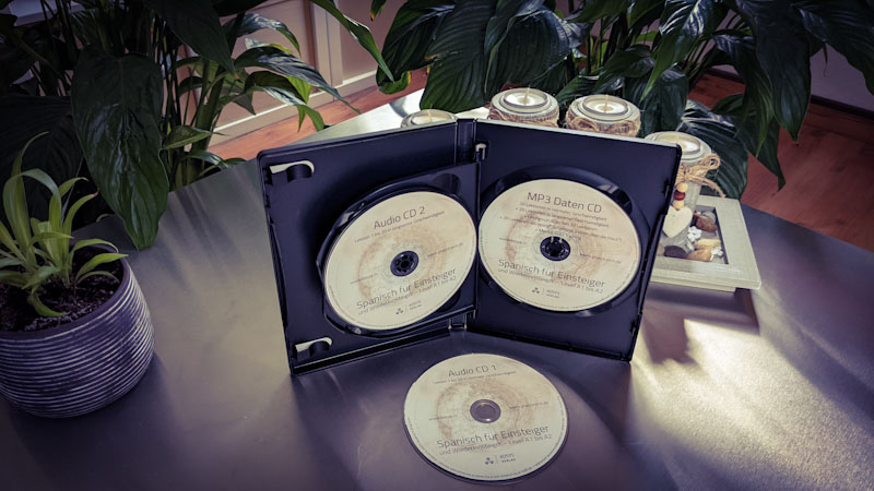 Die Audio-CDs des KOSYS Sprachkurses