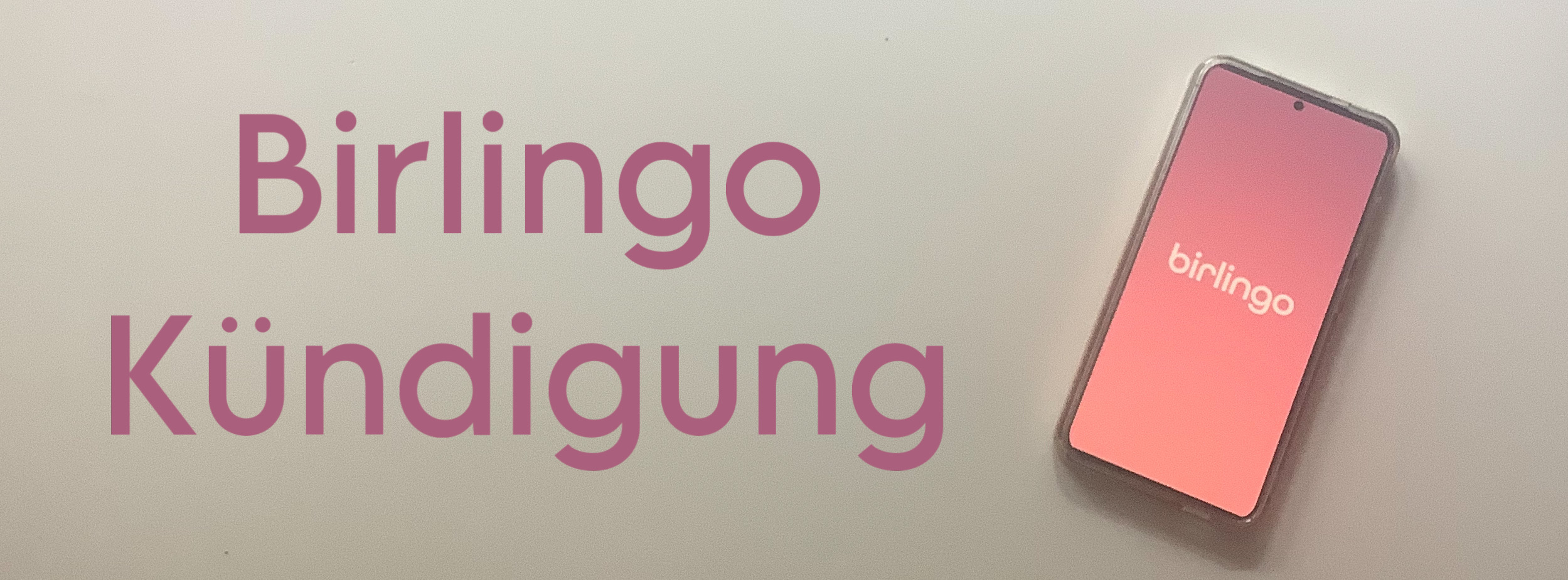 Birlingo Kündigung Coverbild