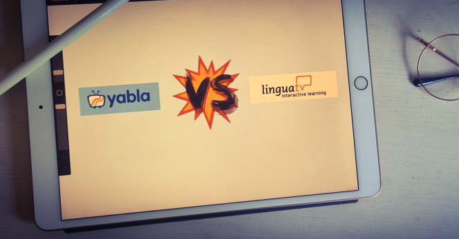 Yabla vs. LinguaTV Anzeigenbild