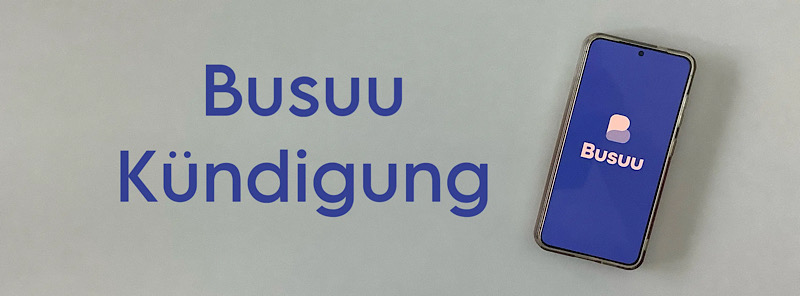 Busuu Kündigung Cover