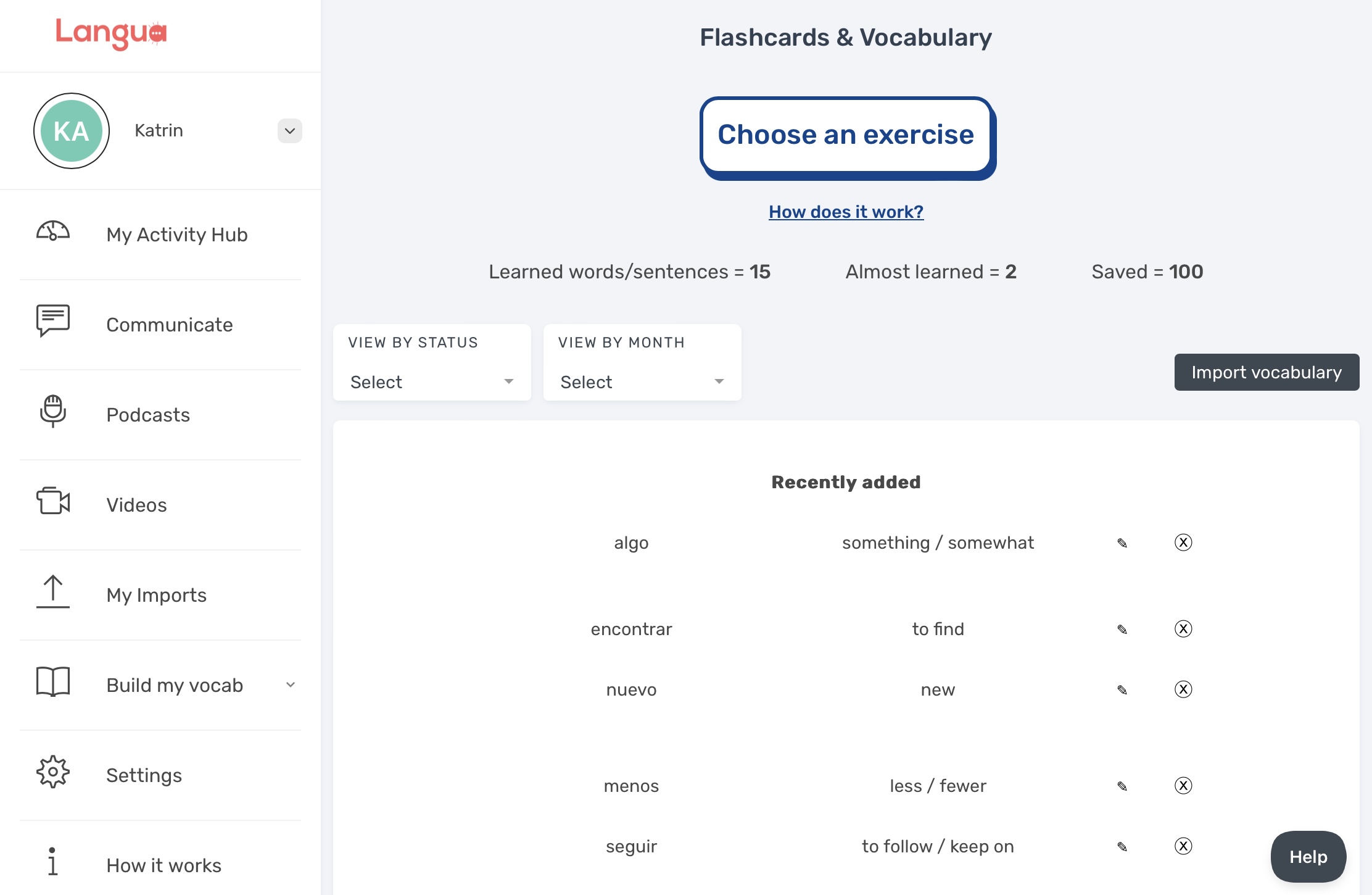 Ki-Sprachtutor Languatalk Vokabeltrainer