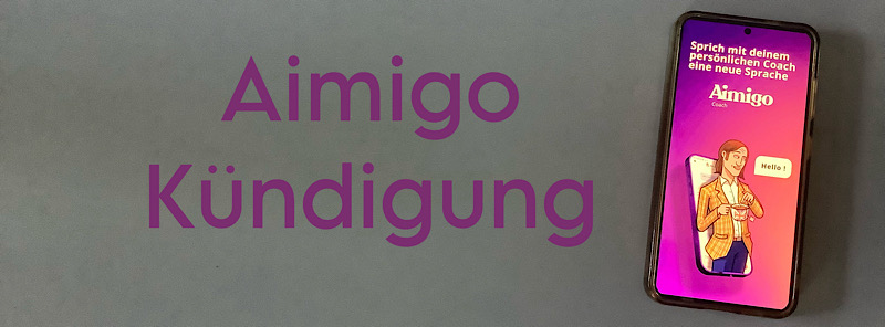 Aimigo Kündigung Cover