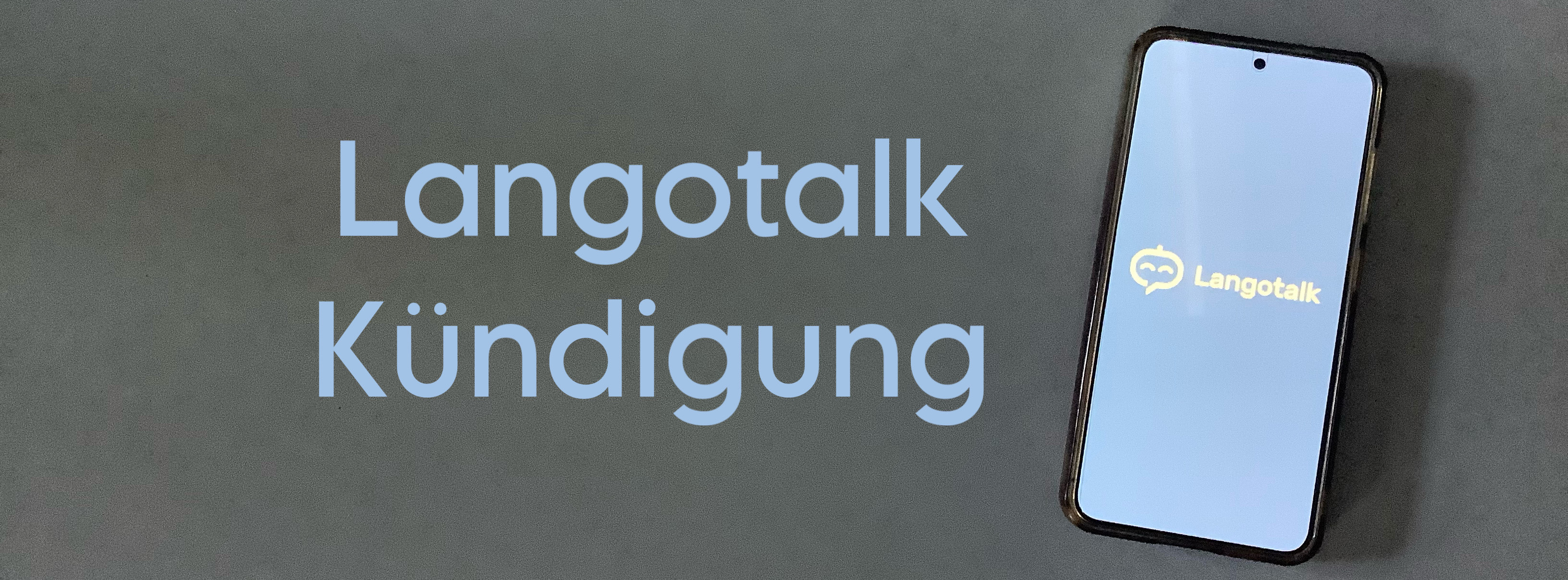 Langotalk Kündigung Coverbild