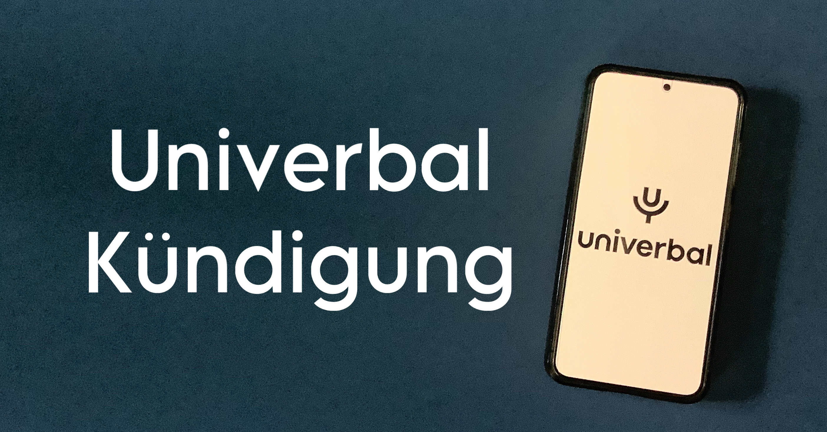 Univerbal Kündigung Anzeigebild