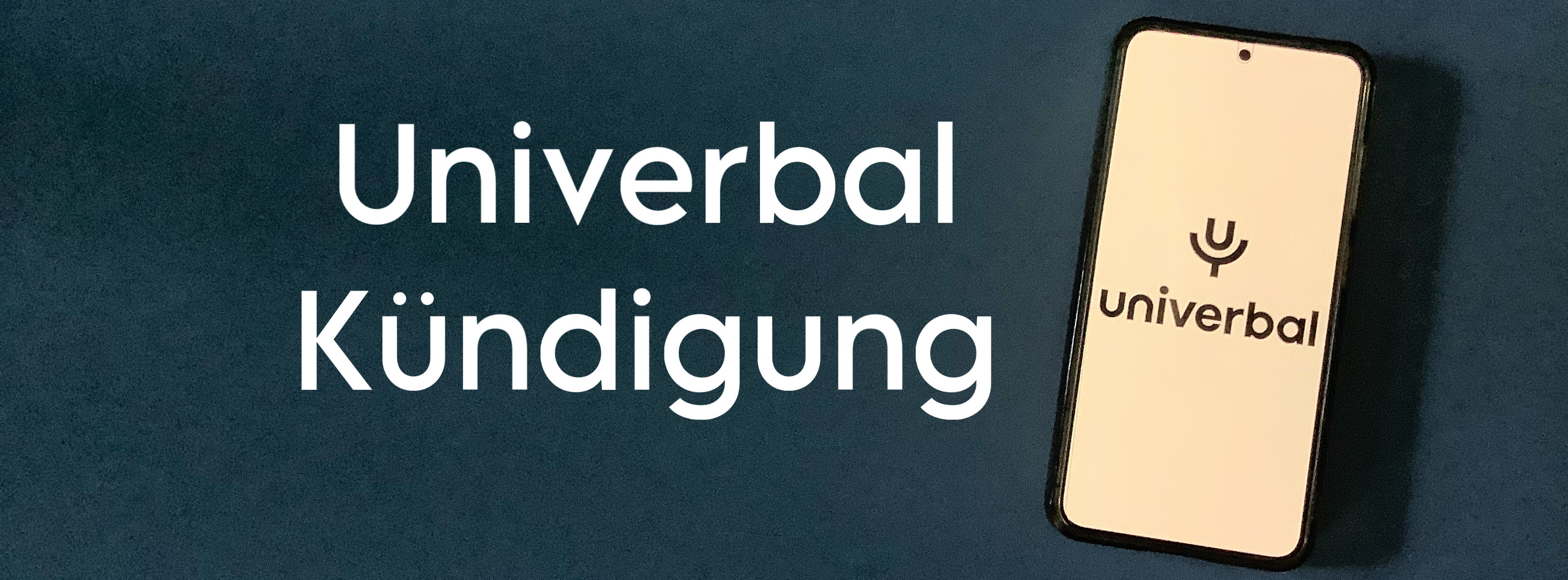 Univerbal Kündigung Coverbild